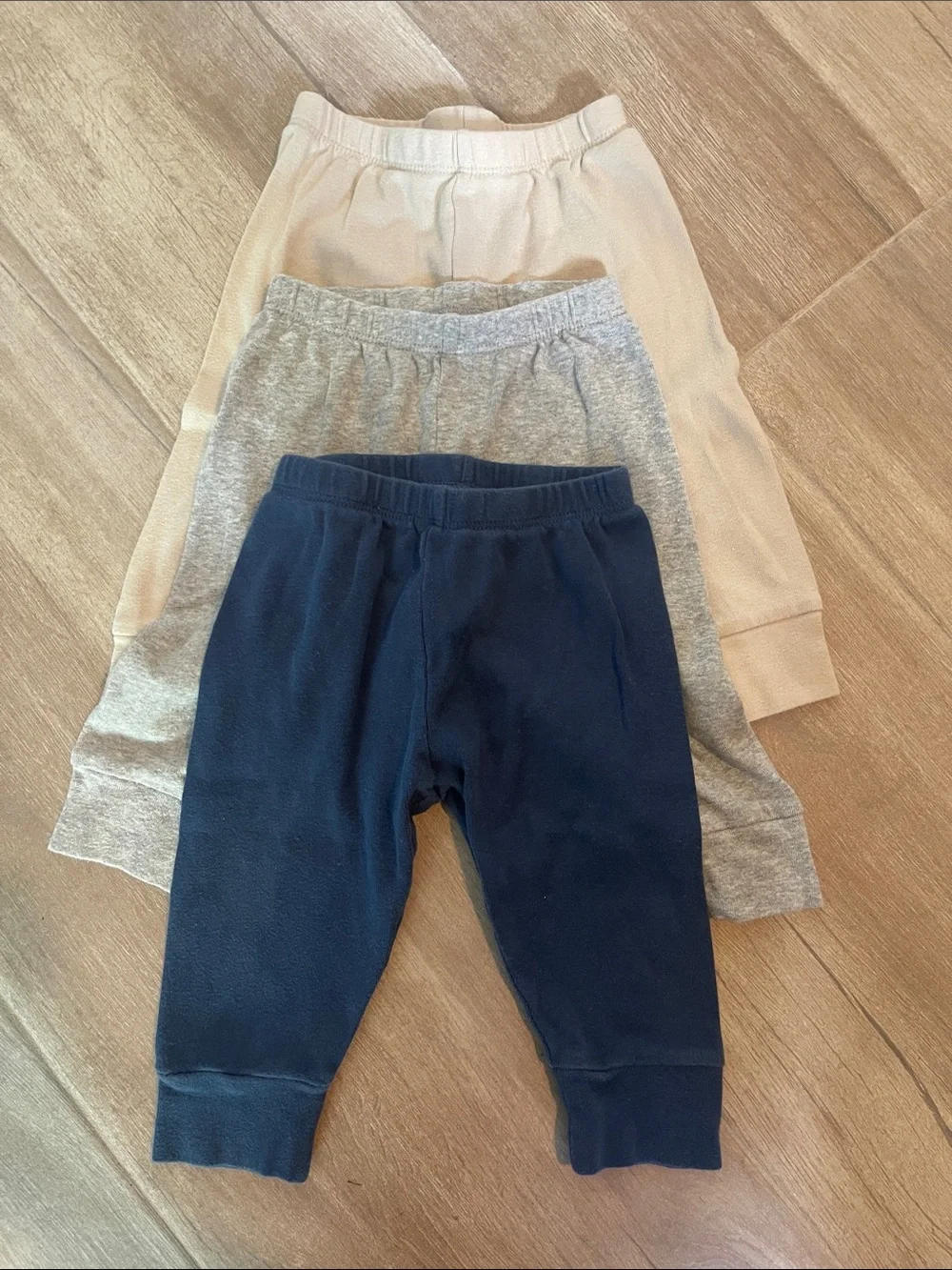 GAP 3-Pack Toddler Leggings - Navy, Gray, Cream